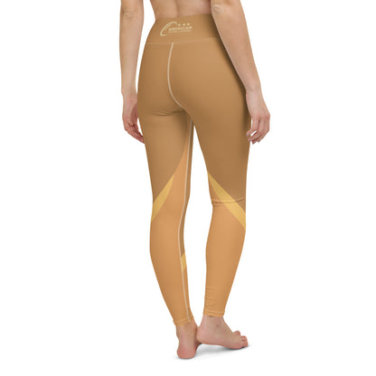 AFA Big Heart New Orleans Neutrals Yoga Leggings