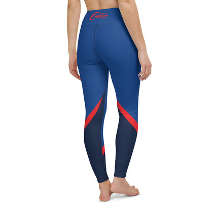 AFA Big Heart Navy Yoga Leggings