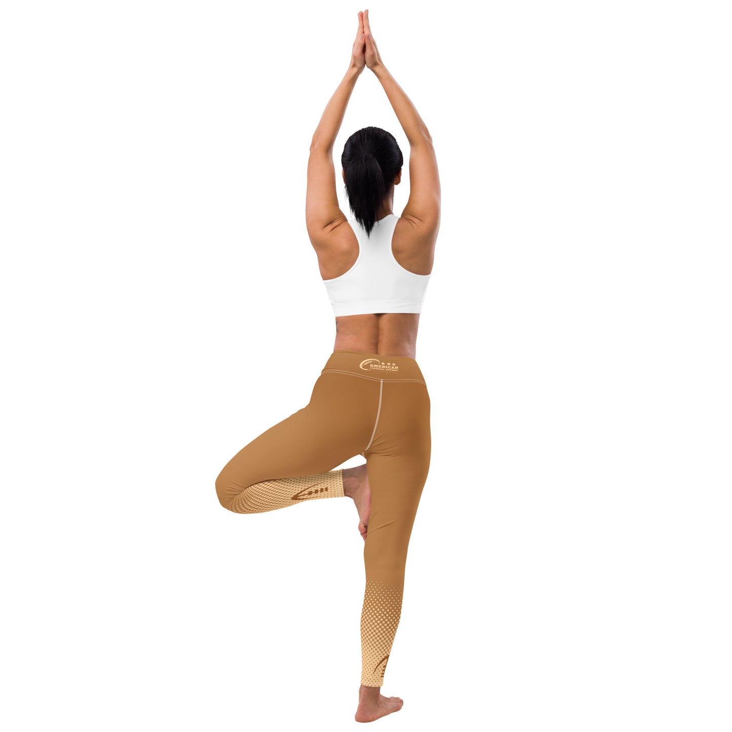AFA Diamond Nude Neutrals Yoga Leggings