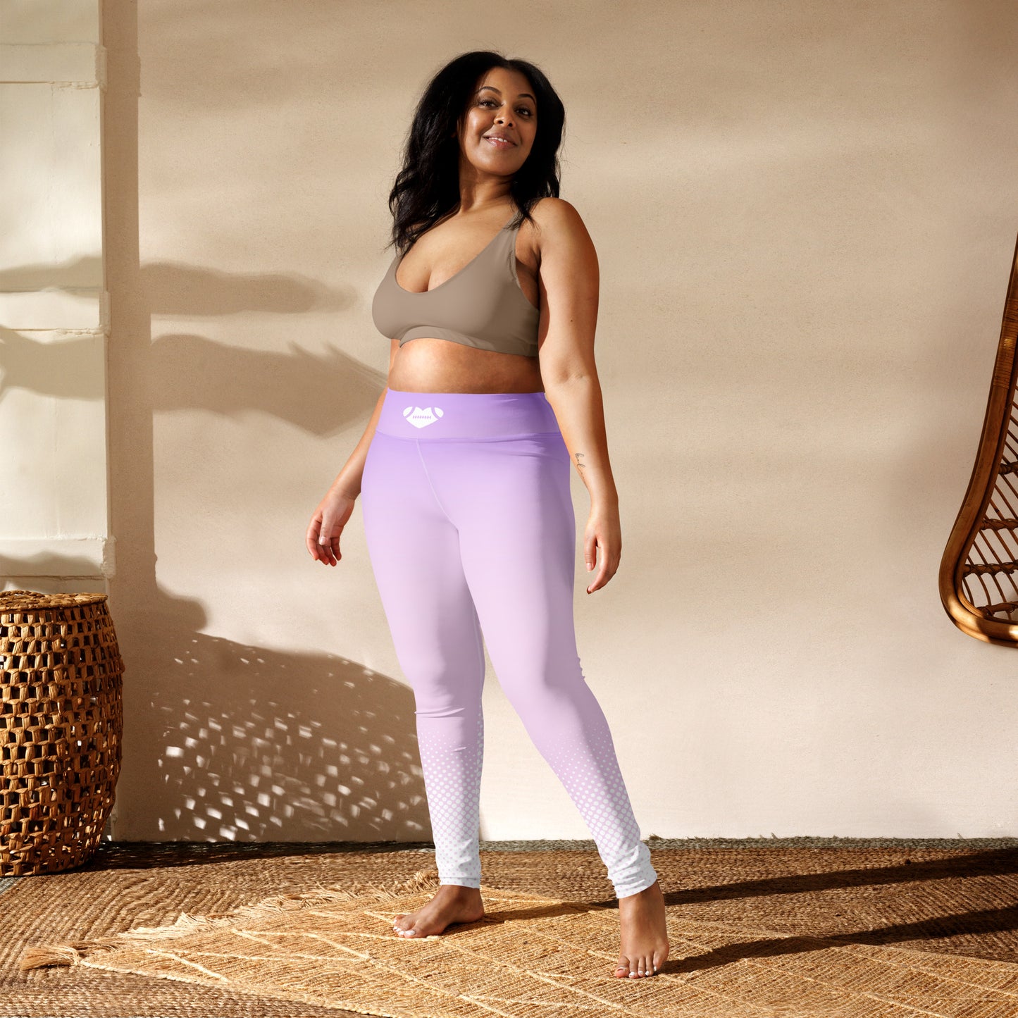 AFA Lilac Diamond Yoga Leggings