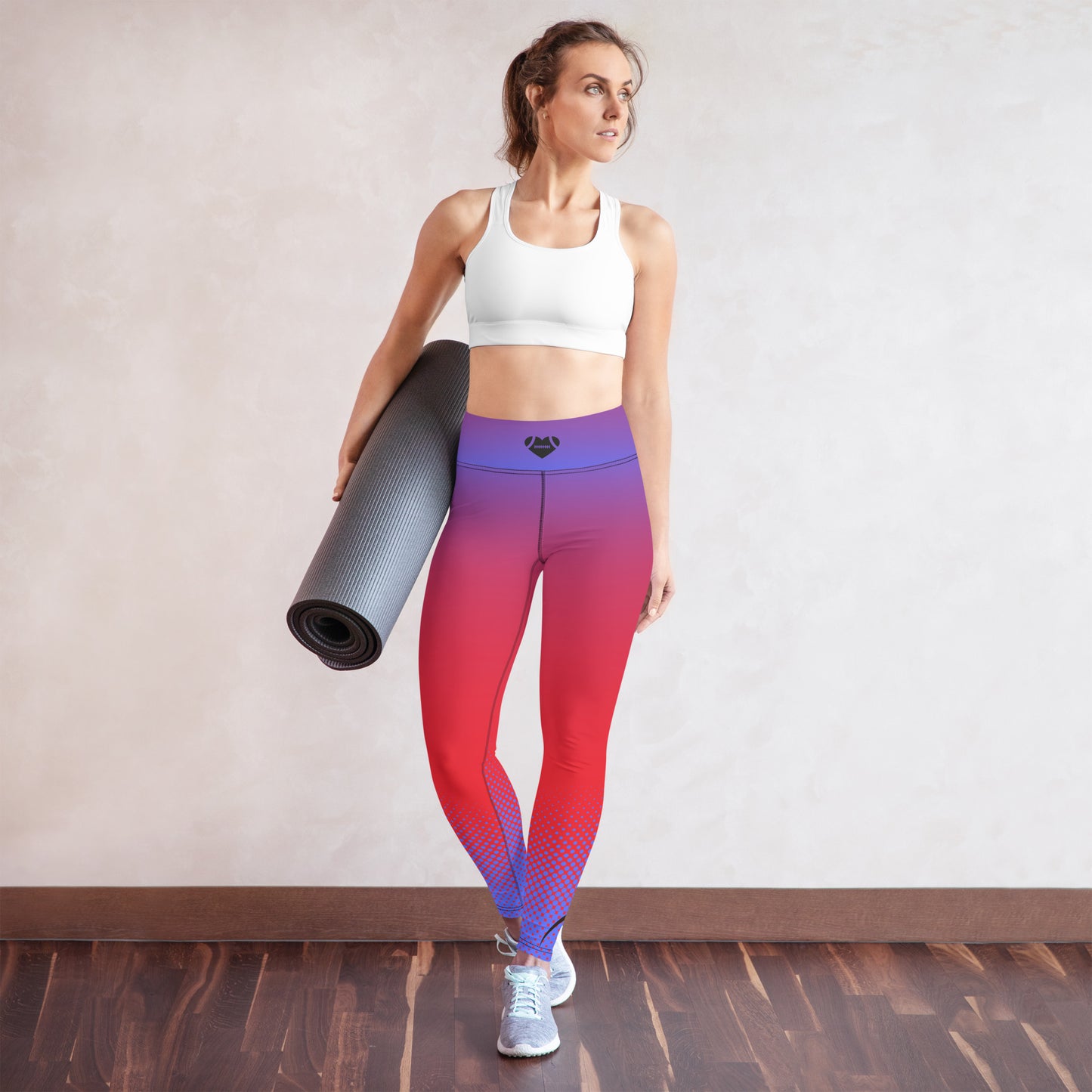 AFA Alizarin Diamond Yoga Leggings