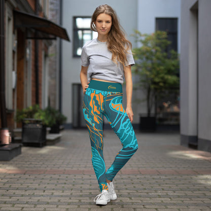 AFA Jellyfish Signature Premium Yoga Leggings