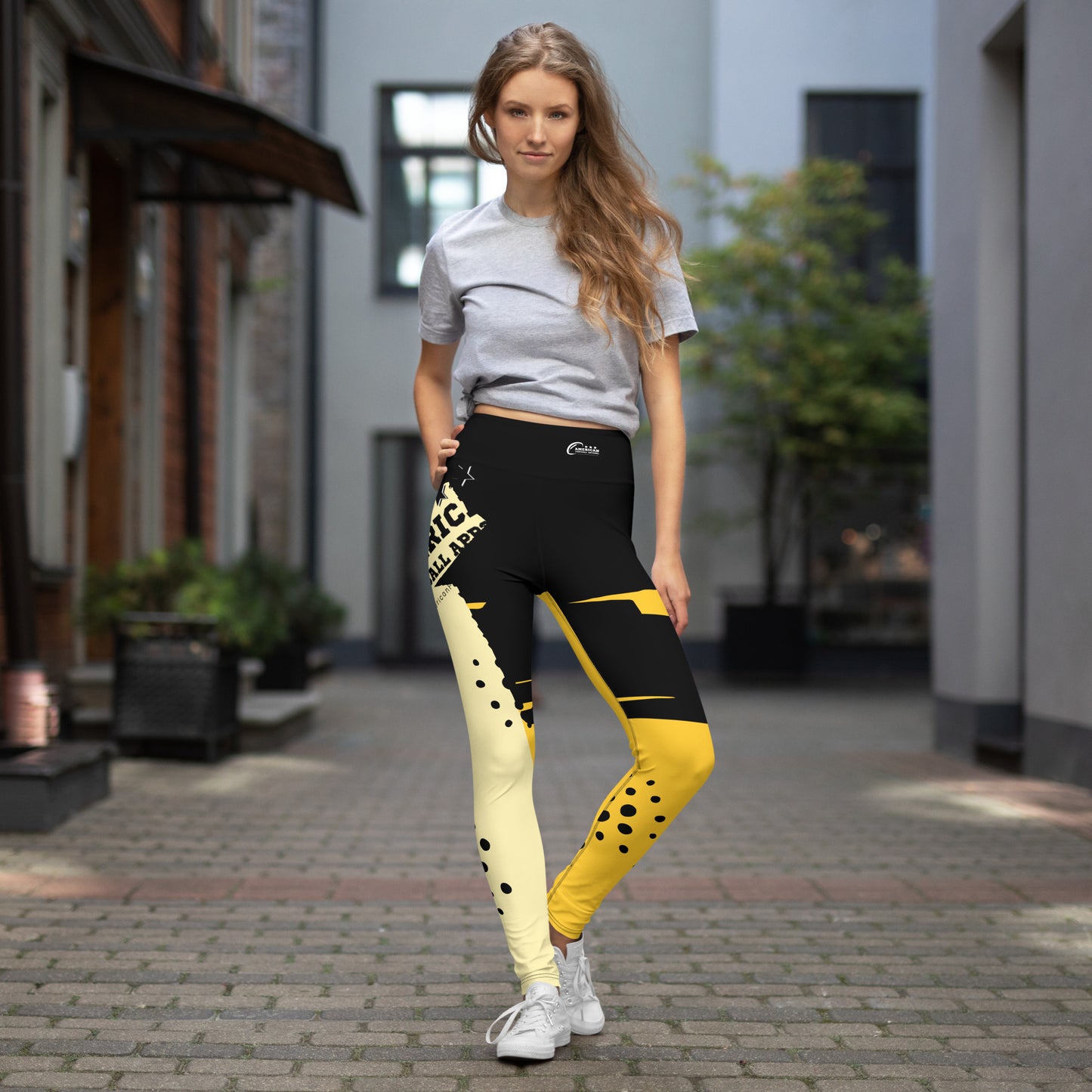 AFA Abstract Pattern 4 Signature Premium Yoga Leggings