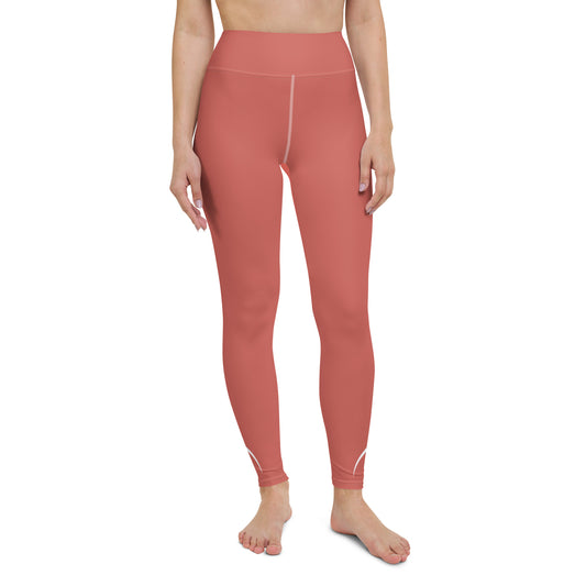 AFA Basics Sunglo Solid Yoga Leggings