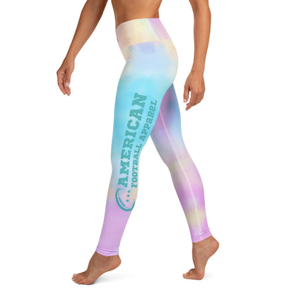 AFA Bright Colors Typography 1 Yoga Leggings