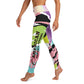 AFA Abstract Pattern 1 Signature Bold Color Yoga Leggings