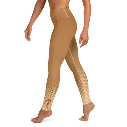 AFA Diamond Nude Neutrals Yoga Leggings