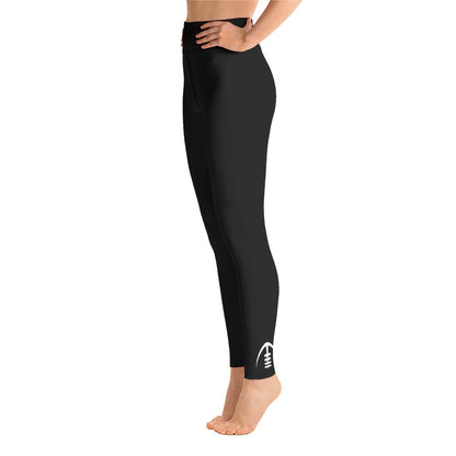 AFA Basics Black Neutrals Solid Yoga Leggings