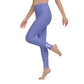 AFA Basics Medium Slate Blue Solid Yoga Leggings