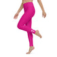AFA Basics Medium Violet Red Solid Yoga Leggings