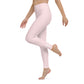 AFA Basics Pale Pink Solid Yoga Leggings