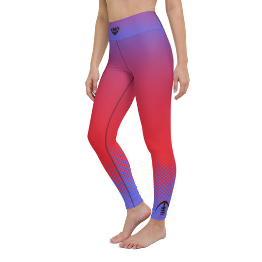 AFA Alizarin Diamond Yoga Leggings