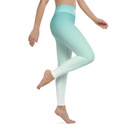 AFA Diamond Humming Bird Heart Yoga Leggings