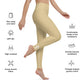 AFA Basics New Orleans Neutrals Solid Yoga Leggings