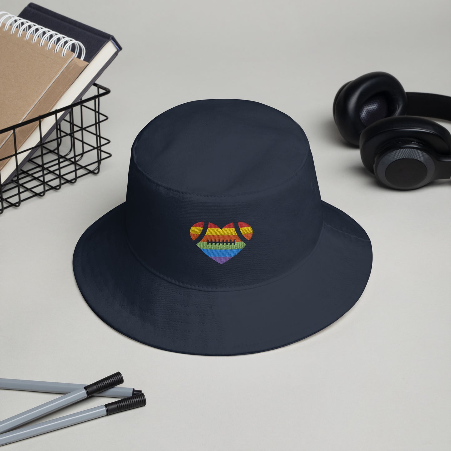 AFA PRIDE Heart Unisex Bucket Hat