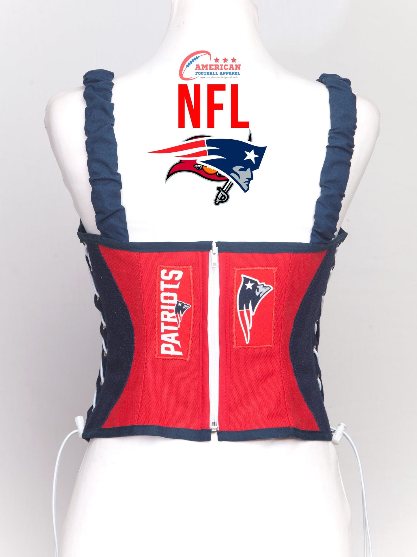 New England Patriots Football Team Corset Top