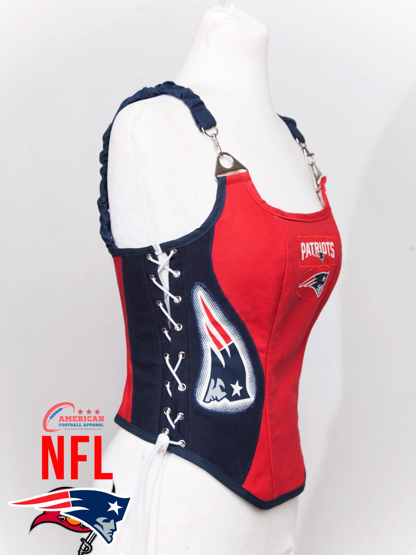 New England Patriots Football Team Corset Top