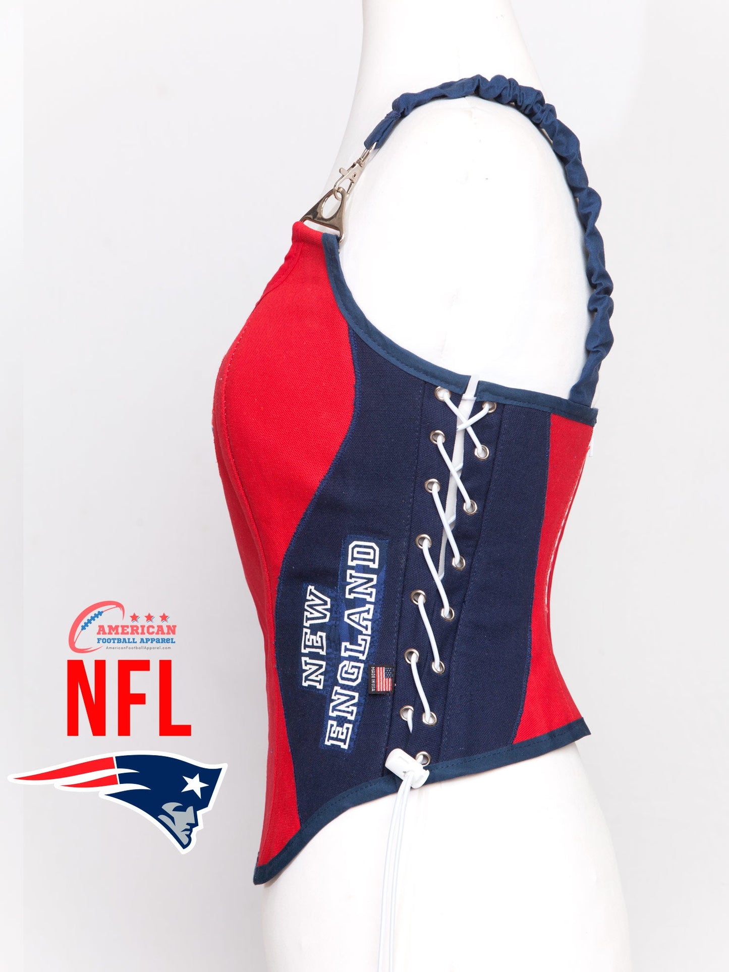 New England Patriots Football Team Corset Top