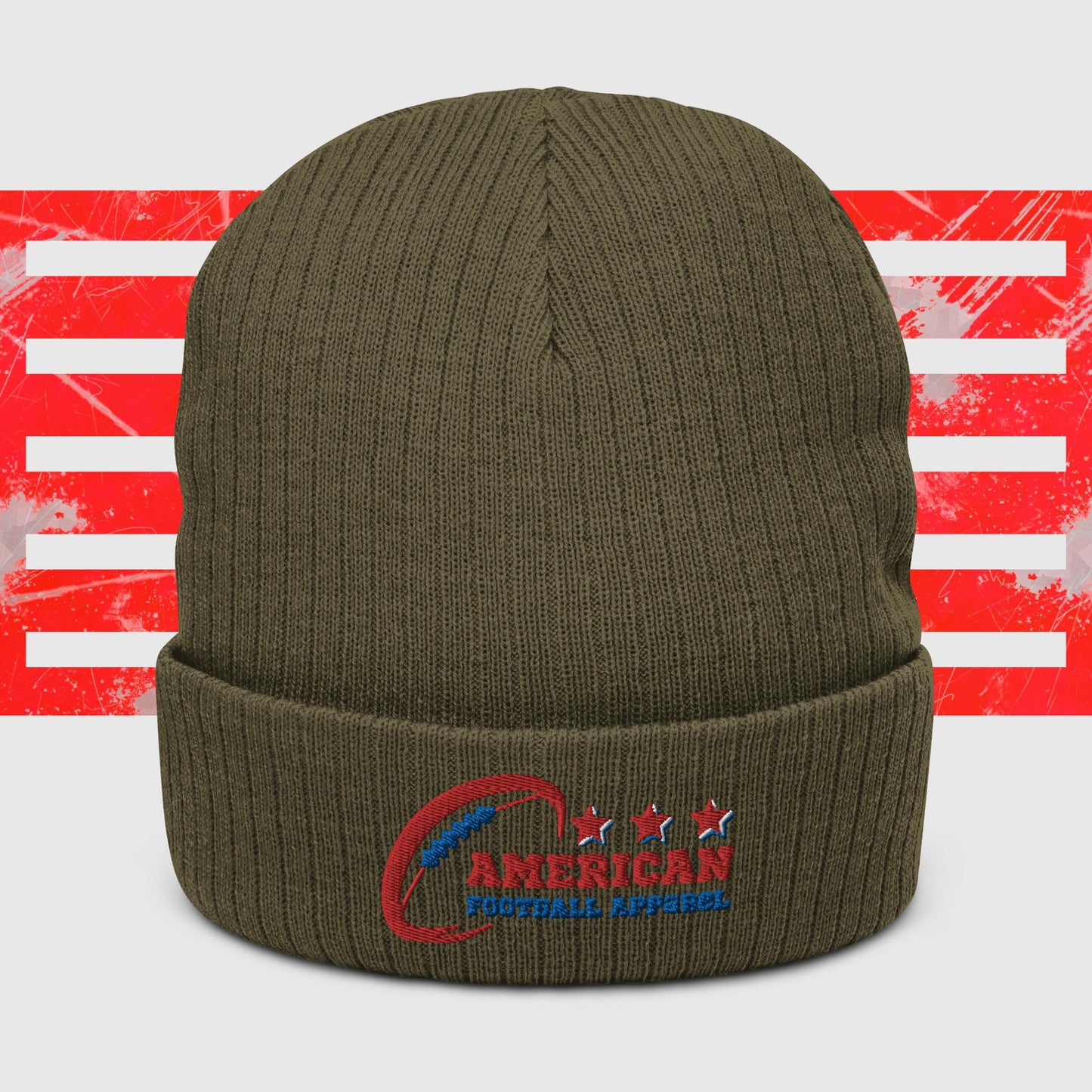 AFA American Football Apparel Ribbed Knit Beanie