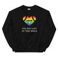 AFA PRIDE Heart For The Love Of The Game Unisex Sweatshirt