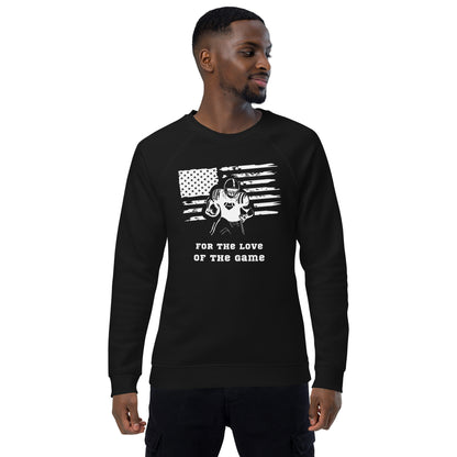 AFA American Football For The Love Of The game Men’s organic raglan sweatshirt