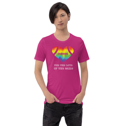 AFA PRIDE Heart For The Love Of The Game Unisex T-shirt