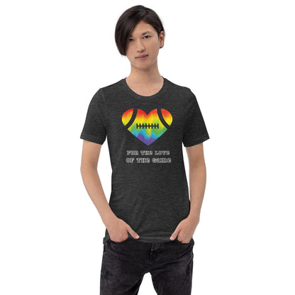 AFA PRIDE Heart For The Love Of The Game Unisex T-shirt