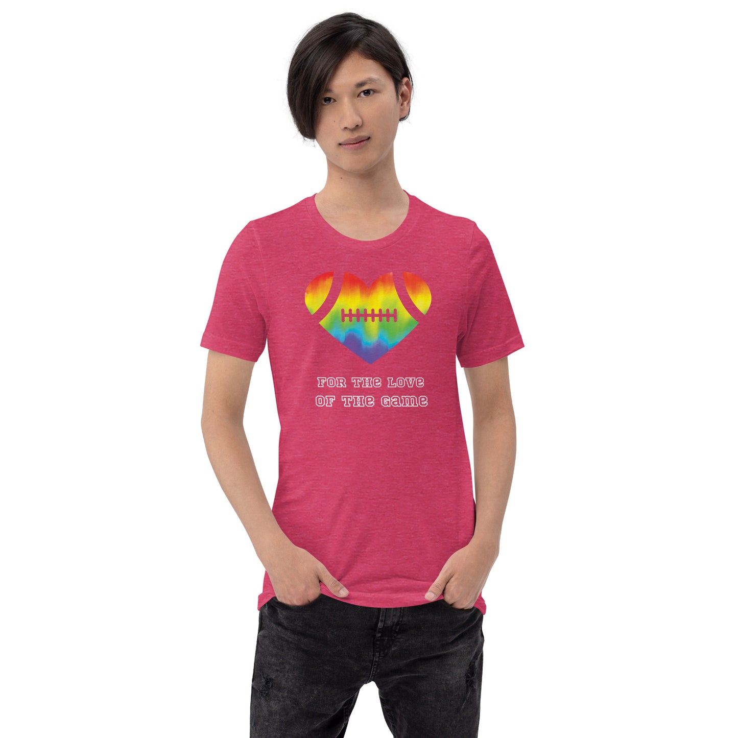 AFA PRIDE Heart For The Love Of The Game Unisex T-shirt