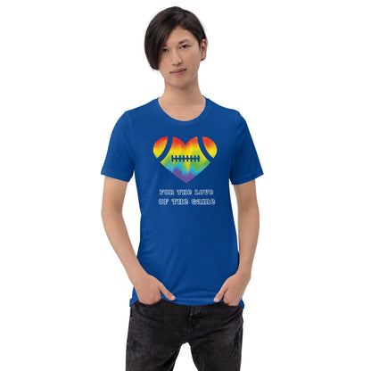 AFA PRIDE Heart For The Love Of The Game Unisex T-shirt