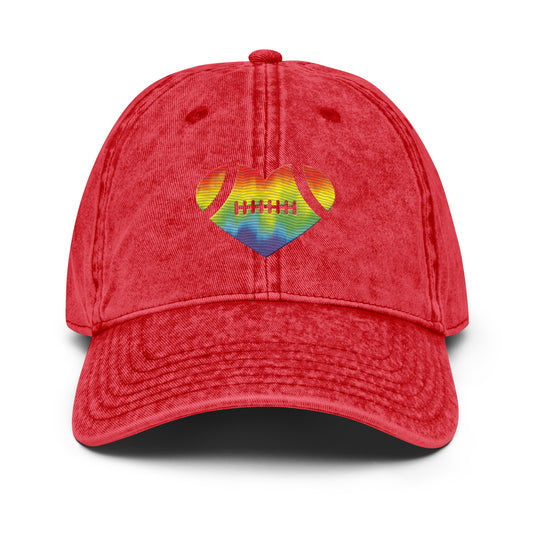 AFA PRIDE Heart Vintage Cotton Twill Cap