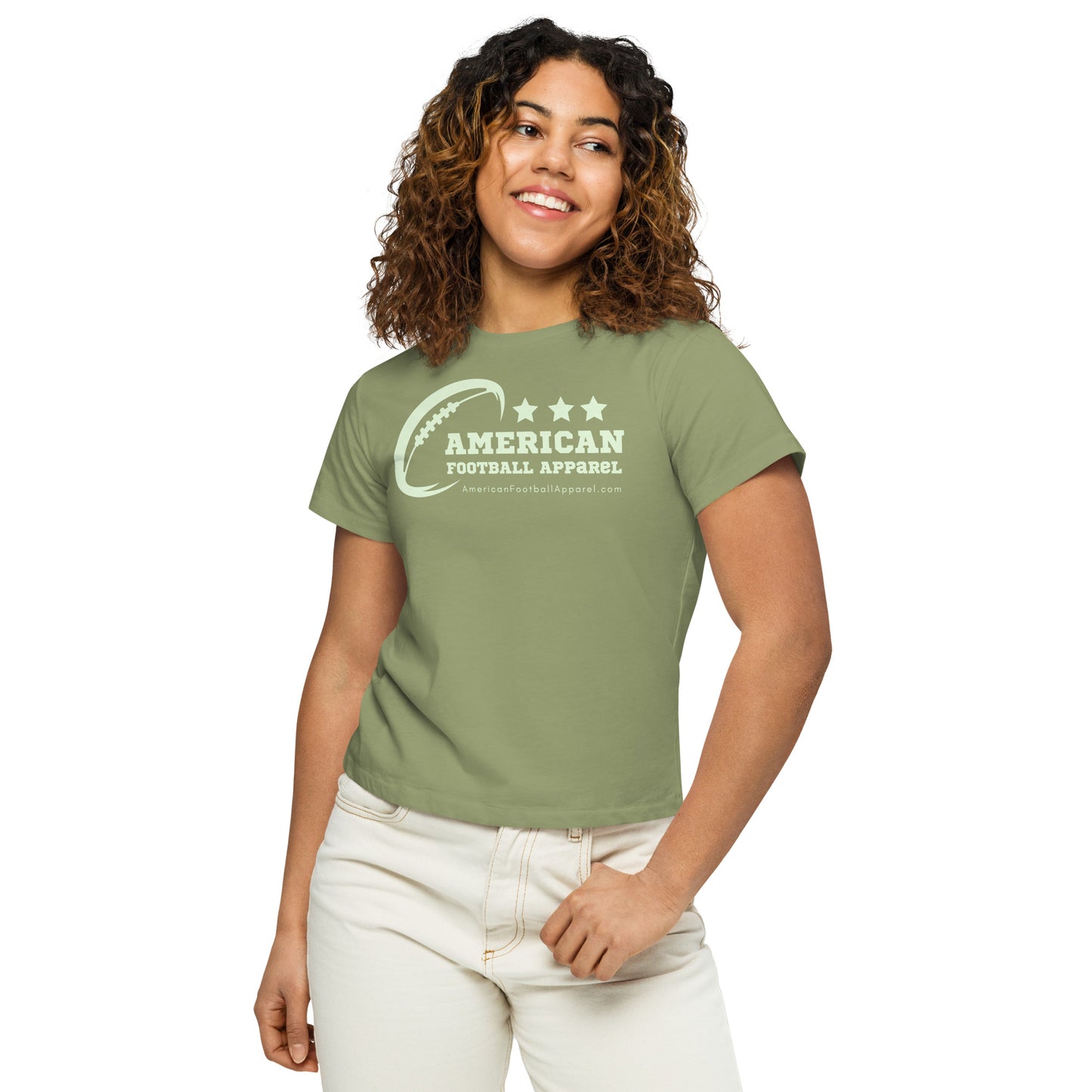 AFA Basics Women’s Fitch high-waisted t-shirt