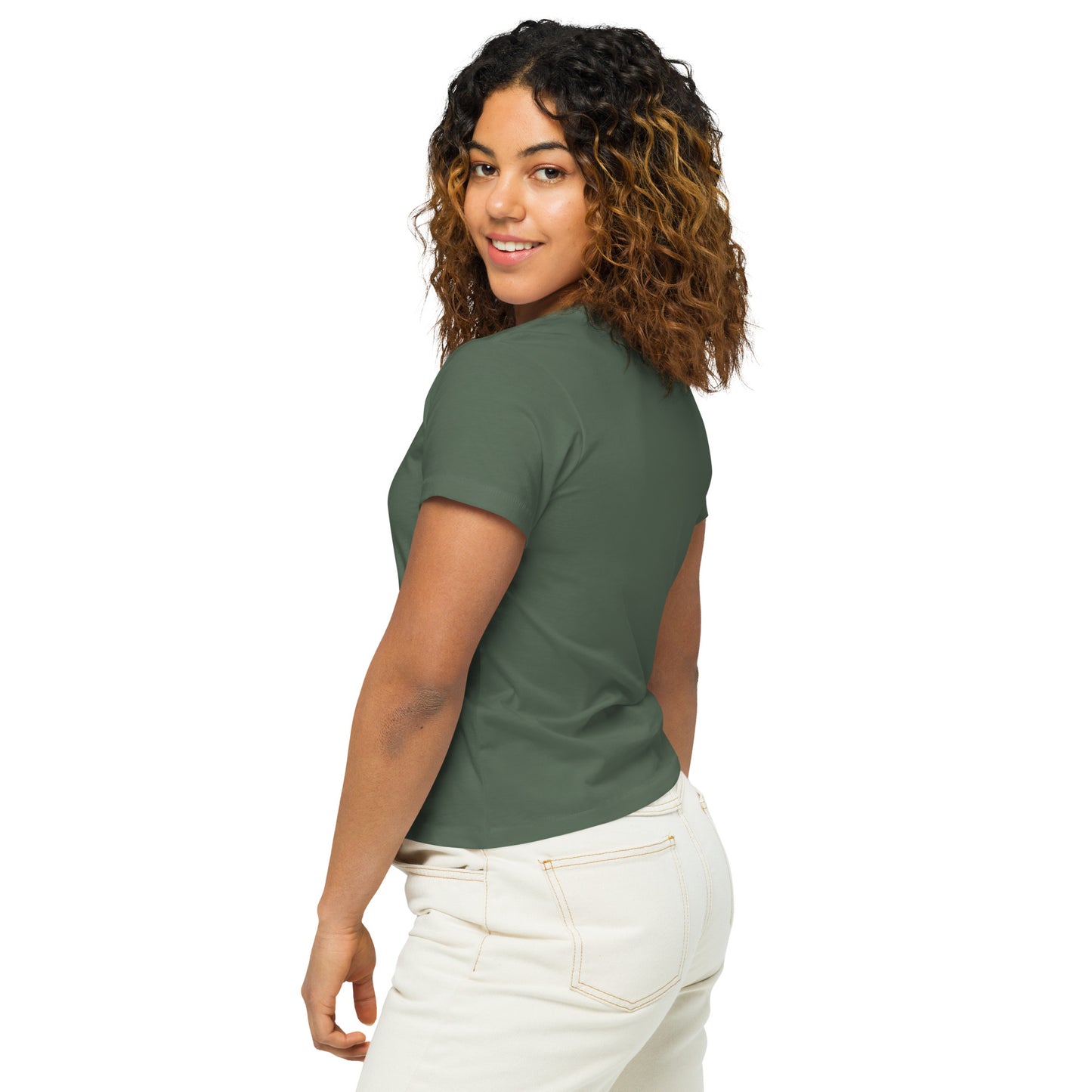 AFA Basics Women’s Fitch high-waisted t-shirt