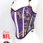 NFL Baltimore Ravens Football Team Corset Top
